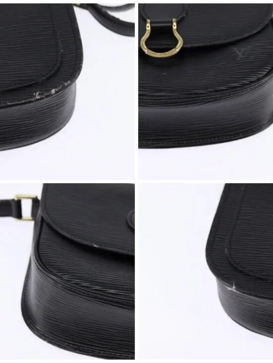 LOUIS VUITTON Epi Saint Cloud PM Shoulder Bag Black M52212 LV Auth 147467A - Picture 16 of 16